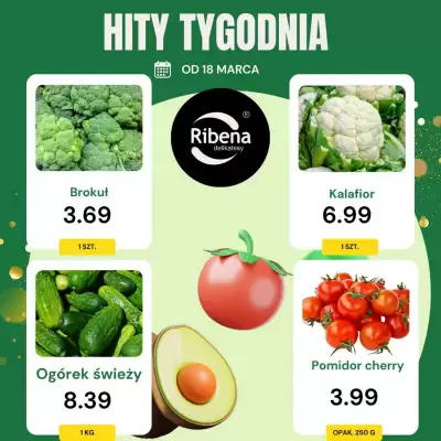 Delikatesy Ribena gazetka (ważność do 24-03)