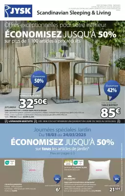 Catalogue JYSK (valable jusqu'au 24-03)