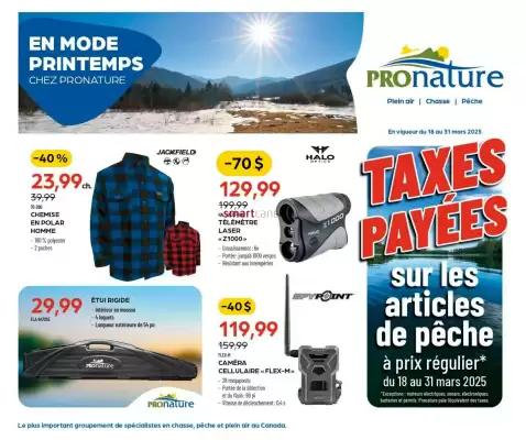 Pronature flyer (valid until 26-03)