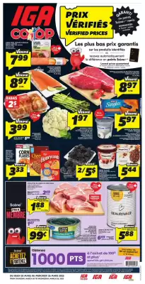 IGA flyer (valid until 26-03)