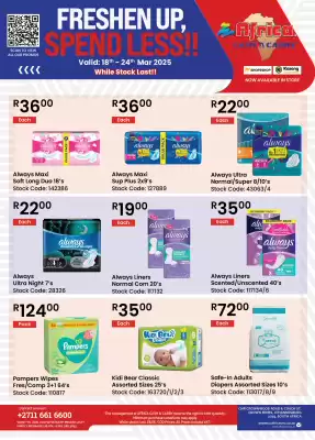 Africa Cash and Carry catalogue (valid until 24-03)