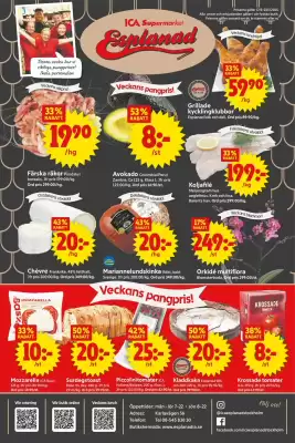 ICA Supermarket reklamblad (giltig till och med 23-03)