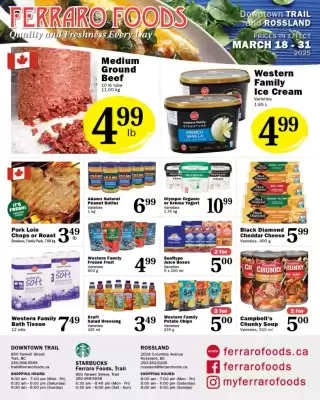 Ferraro Foods flyer (valid until 27-03)