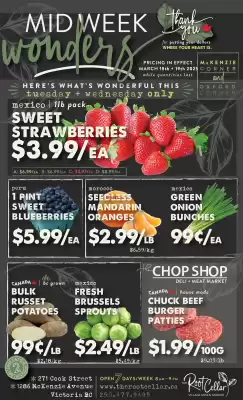 The Root Cellar flyer (valid until 27-03)