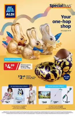 ALDI catalogue (valid until 1-04)