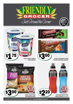 Friendly Grocer catalogue (valid until 25-03)