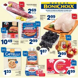 Marché Bonichoix flyer week 12 Page 1