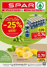 Spar Flugblatt woche 12 Seite 1