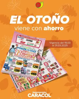 Catálogo Supermercados Caracol (válido hasta 31-03)