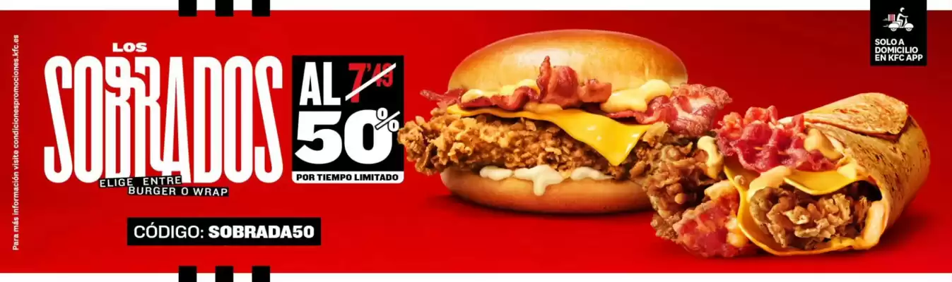 Folleto KFC (válido hasta el 31-03)