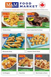 M & M Food Market flyer week 12 Page 1