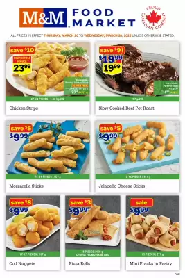 M & M Food Market flyer (valid until 27-03)