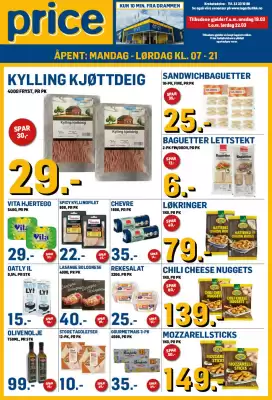 Price Lagerbutikk Kundeavis (gyldig til 22-03)