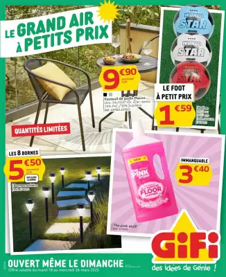 Catalogue Gifi (valable jusqu'au 26-03)