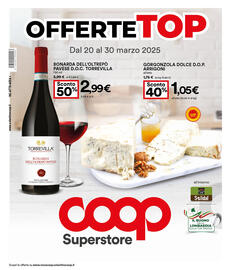 Volantino Coop Superstore Pagina 1