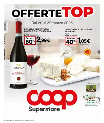 Volantino Coop Superstore (valido fino al 30-03)