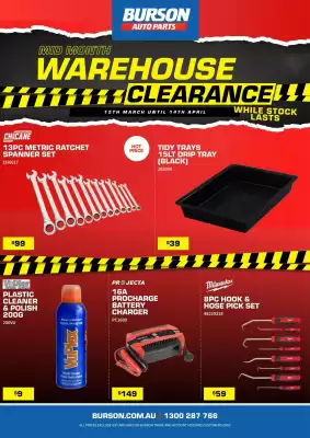 Burson Auto Parts catalogue (valid until 14-04)