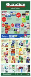 Guardian Pharmacy flyer week 12 Page 1