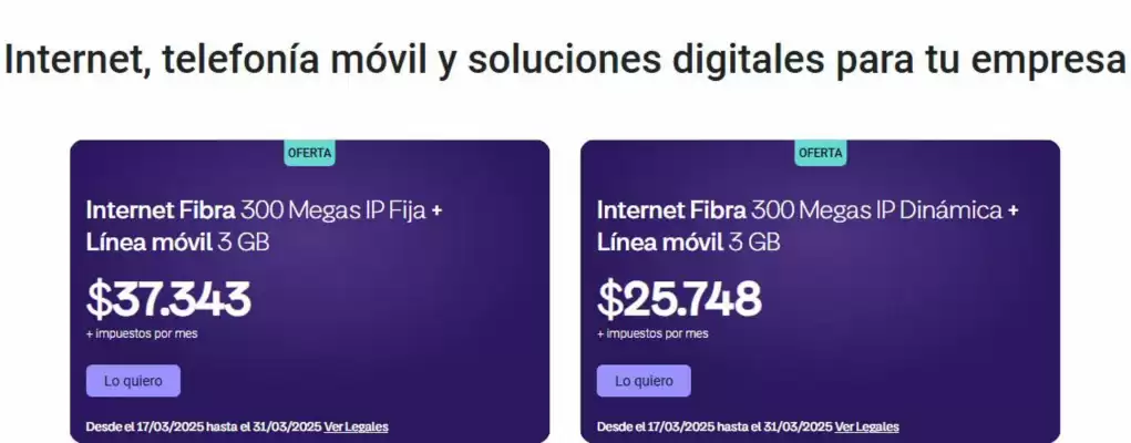 Catálogo Telecom (válido hasta 31-03)