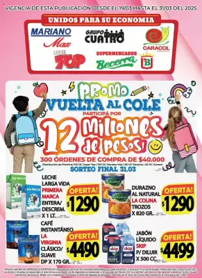 Catálogo Supermercados Mariano Max (válido hasta 31-03)