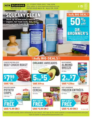 New Seasons Market ad (valid until 25-03)