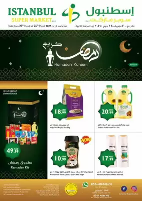 Istanbul Supermarket catalogue (valid until 26-03)