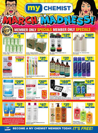 My Chemist catalogue week 12 Page 1