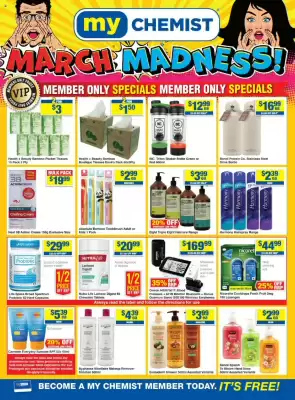 My Chemist catalogue (valid until 26-03)