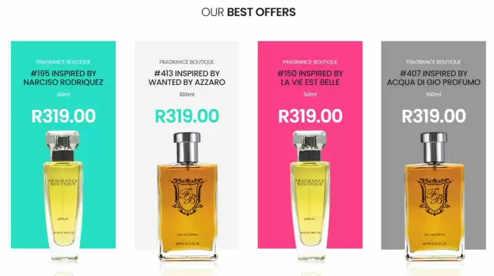Fragrance Boutique catalogue (valid until 26-03)
