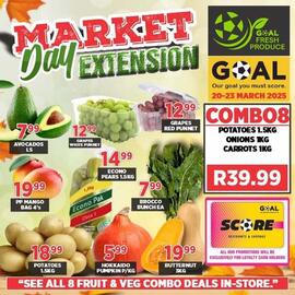 Goal Supermarket catalogue Page 1