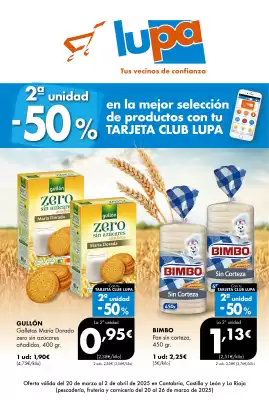 Folleto Supermercados Lupa (válido hasta el 2-04)