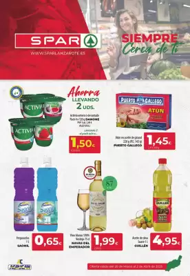 Folleto SPAR Lanzarote (válido hasta el 2-04)