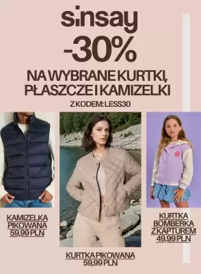 Sinsay gazetka (ważność do 20-04)