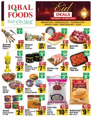 Iqbal Foods flyer (valid until 26-03)