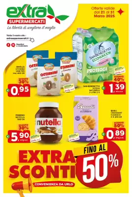 Volantino Extra Supermercati (valido fino al 31-03)