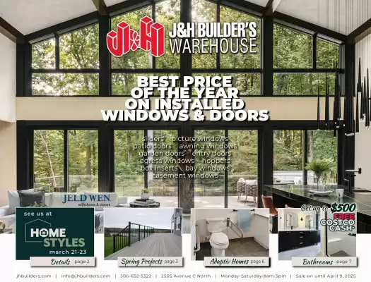 J&H Builder's Warehouse flyer (valid until 27-03)