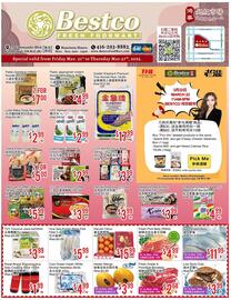 Bestco Food Mart flyer week 12 Page 1