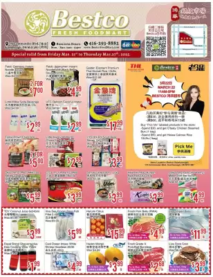 Bestco Food Mart flyer (valid until 27-03)