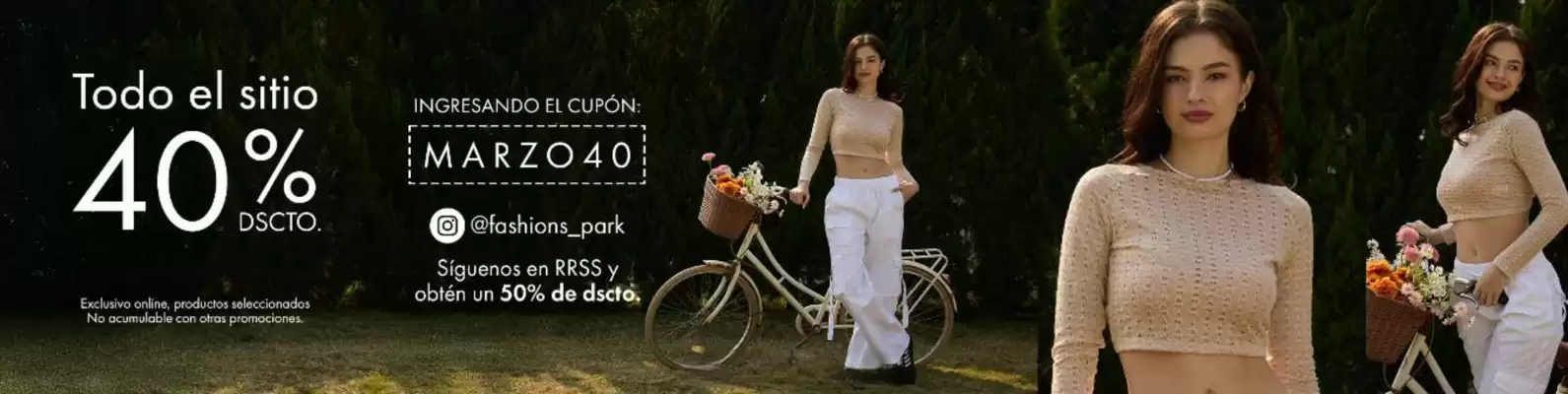 Catálogo Fashion's Park (válido hasta 31-03)