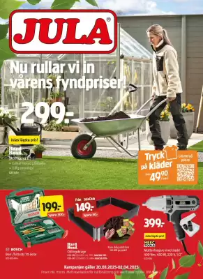 Jula reklamblad (giltig till och med 2-04)