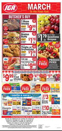 IGA Weekly Ad week 12 Page 1