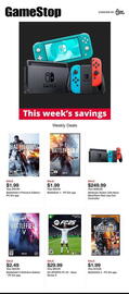 Game Stop Weekly Ad week 12 Page 1