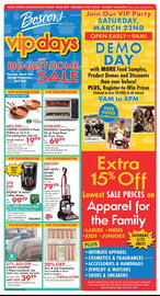 Boscov's Weekly Ad Page 1