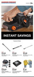 Harbor Freight Tools Weekly Ad Page 1