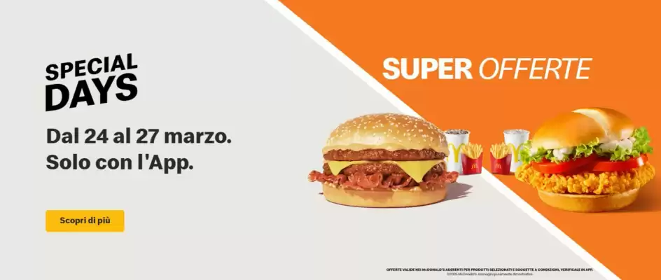 Volantino McDonald's (valido fino al 27-03)