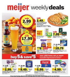 Meijer Weekly Ad week 13 Page 1