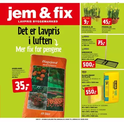 jem & fix Kundeavis (gyldig til 29-03)