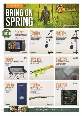 Bass Pro flyer (valid until 27-03)