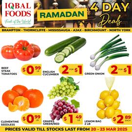 Iqbal Foods flyer week 12 Page 2