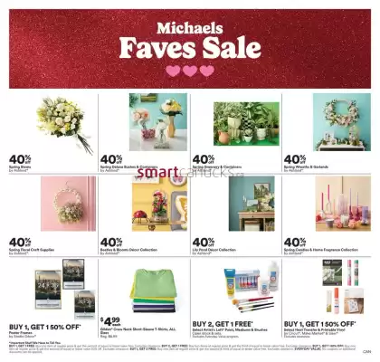 Michaels flyer (valid until 27-03)